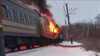 В Харьковской области Украины 5 человек погибли в результате удара по пассажирскому поезду