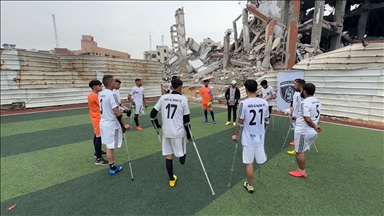 Gazze’deki ampute futbol takımı tüm zorluklara rağmen "sahayı terk etmiyor"