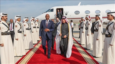 رئيس مجلس السيادة السوداني يصل قطر