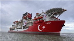 Ultra derin deniz sondaj gemisi "Yıldırım" Filyos Limanı'nda
