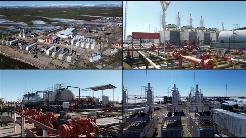 Diyarbakır'da üç kuyudan doğal gaz çıkarılıyor