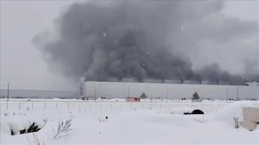 Volkswagen’in Rusya’daki eski fabrikasında yangın çıktı