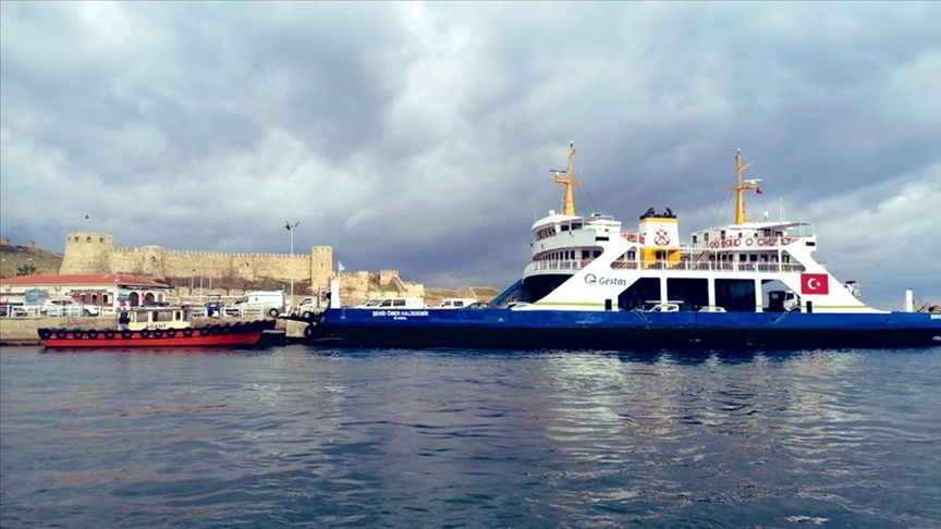 Gökçeada ve Bozcaada feribot seferleri fırtına nedeniyle yarın yapılamayacak