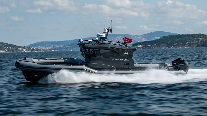 İtalyan Finans Polisi insansız deniz araçları için Türkiye'ye geldi