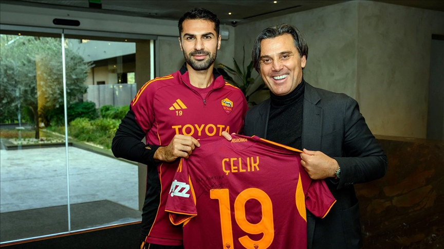 A Milli Futbol Takımı Teknik Direktörü Montella'dan İtalya ekibi Roma'ya ziyaret