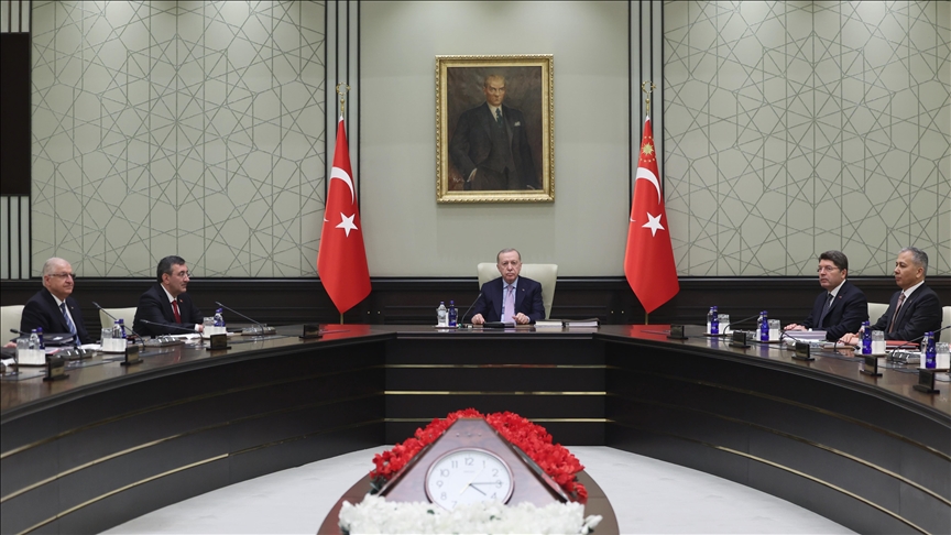 الرئيس أردوغان يترأس اجتماعا لمجلس الأمن القومي التركي