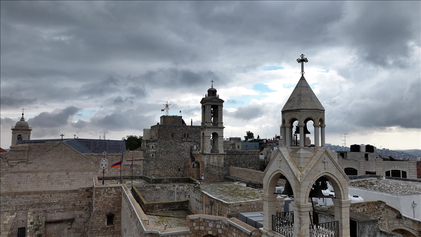 الضفة.. بدء ترميم مغارة كنيسة المهد في بيت لحم