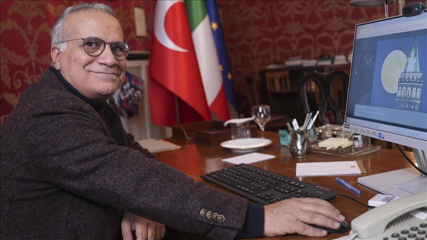 İtalya'nın Ankara Büyükelçisi Marrapodi, AA'nın "Yılın Kareleri" oylamasına katıldı