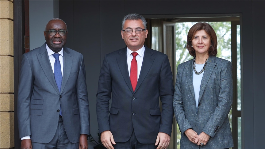 KKTC Cumhurbaşkanı Erhürman, GKRY lideri Hristodulidis ve BM Kıbrıs Temsilcisi Cuellar ile görüştü