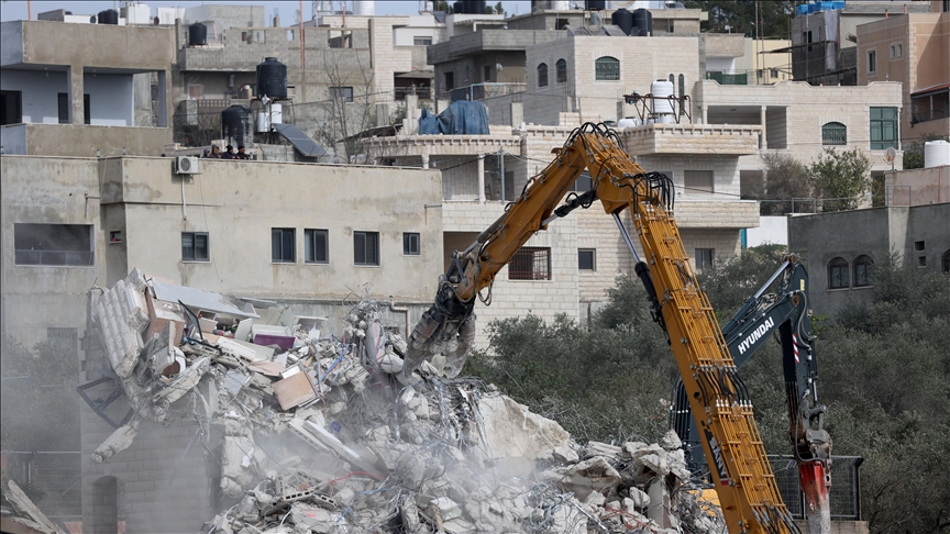 إسرائيل تهدم منازل ومنشآت وتشرد عائلات في الخليل وبيت لحم