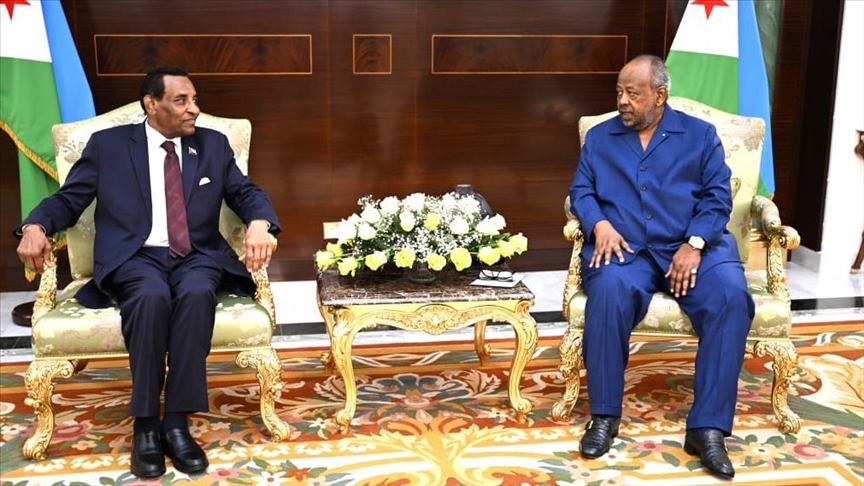 جيبوتي والسودان يبحثان السلام وعودة الخرطوم للاتحاد الإفريقي