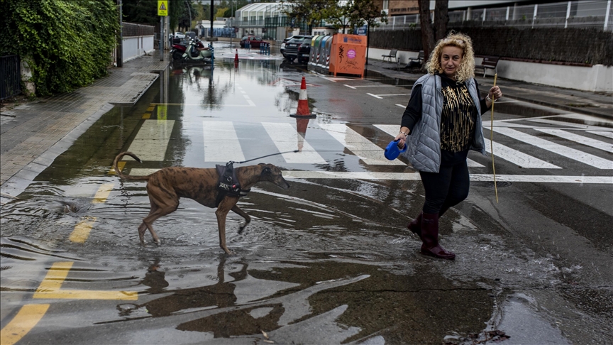 Storm Kristin forces school closures across parts of Spain