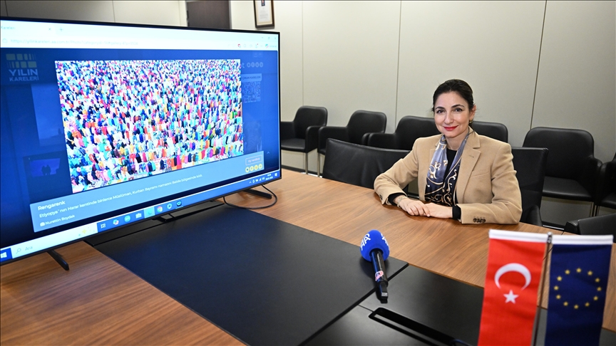 Türkiye'nin AB nezdinde Daimi Temsilcisi Büyükelçi Balkan, AA'nın "Yılın Kareleri" oylamasına katıldı