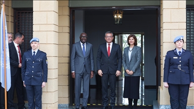 TRNC President Erhurman, Greek Cypriot leader, UN envoy meet in buffer zone