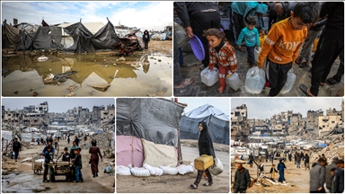 İsrail’in hayatı ve altyapıyı felç ettiği Gazze Şeridi'nin yüzde 85’i susuz