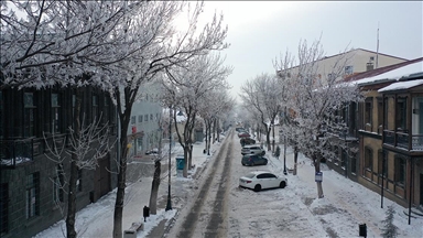 Li Erzirom, Agirî, Erdexan û Qersê tesîra sir û sermayê dewam dike