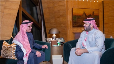 الرياض.. ولي عهد السعودية يلتقي عمر ياغي ويهنئه بجائزة نوبل للكيمياء