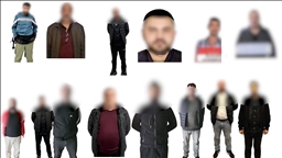 Kırmızı bültenle aranan 13 şüpheli ile ulusal seviyede aranan 1 kişi yakalandı