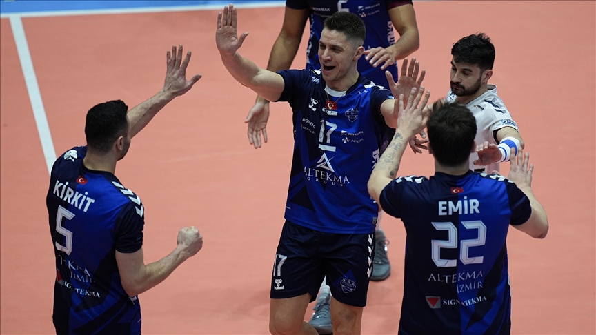 Altekma'dan tarihinde ilk kez çıktığı Avrupa sahnesinde çeyrek final başarısı