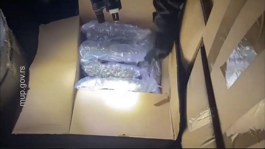 Srbija zaplijenila rekordnu količinu droge, troje uhapšenih