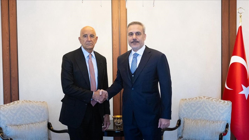 Turkish foreign minister receives US ambassador to Türkiye