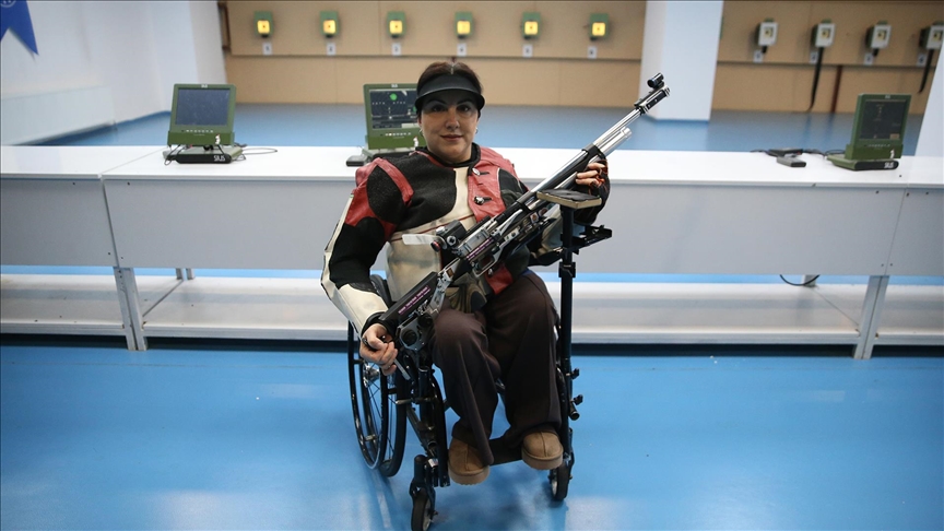 Milli paralimpik atıcı Çağla Baş, Los Angeles 2028'de madalya hedefiyle çalışıyor