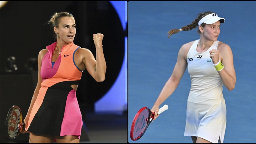 Avustralya Açık'ta Sabalenka ve Rybakina finale çıktı
