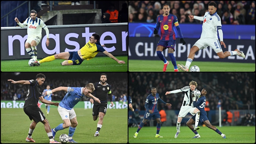 UEFA Şampiyonlar Ligi'nde lig aşaması sona erdi