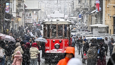 AKOM, İstanbul'da 2-3 Şubat'ta kar ve karla karışık yağmur beklendiğini bildirdi