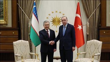 Le président turc Erdogan accueille son homologue ouzbek à Ankara