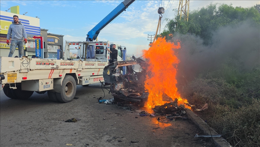 1 killed in Israeli airstrike on southern Lebanon