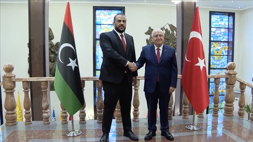 غولر يستقبل وكيل وزارة الدفاع الليبية