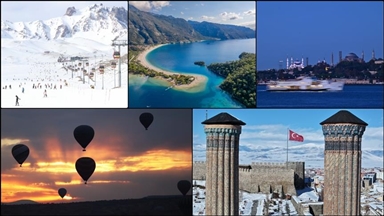 رشد درآمد بخش گردشگری ترکیه به بیش از 65 میلیارد دلار