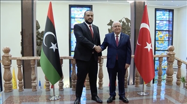 غولر يستقبل وكيل وزارة الدفاع الليبية