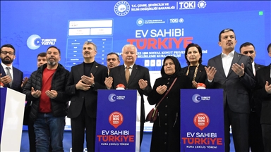 Yüzyılın Konut Projesi kapsamında Aksaray'da inşa edilecek konutların hak sahipleri kurayla belirlendi