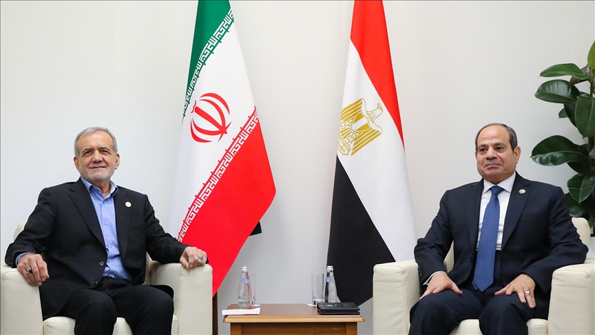 Egypt, Iran leaders discuss Tehran nuclear file, regional de-escalation amid tensions