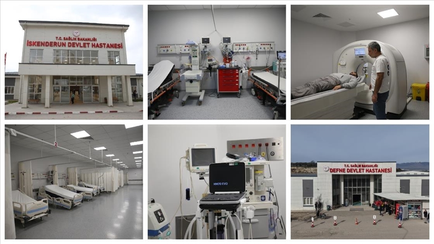  Depremlerde sağlık altyapısı zarar gören Hatay'ın her ilçesine devlet hastanesi kazandırıldı