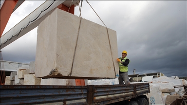 Muğla'dan 60 ülkeye satılan mermerden 100 milyon doların üzerinde ihracat geliri sağlandı