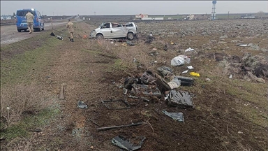 Şırnak'ta şarampole devrilen mikrobüsteki 2 kişi öldü, 6 kişi yaralandı