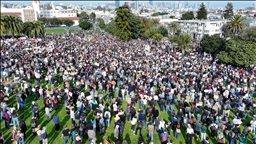 Mass protests held across US against federal immigration agency as thousands rally in California, Oregon