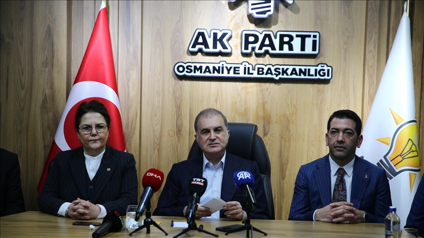 AK Parti Sözcüsü Çelik: Cumhurbaşkanı'mızın tek Suriye'ye yaptığı vurgu küresel mutabakatın omurgasını teşkil etmektedir
