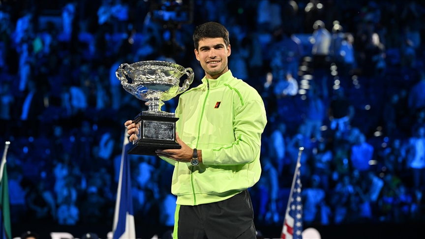 Carlos Alcaraz, Avustralya Açık'ta şampiyon oldu