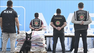 Gümrükler Muhafaza ekipleri, İstanbul Havalimanı ve İskenderun Limanı'nda uyuşturucu ele geçirdi