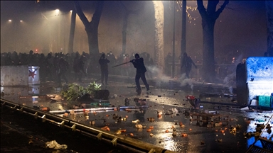 29 Italian police officers injured in clashes at Turin protest against closure of social center