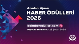 Anadolu Ajansı Haber Ödülleri Yarışması için başvurular başladı
