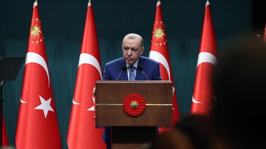 Türkiye welcomes steps that support peace, stability in Syria: President Erdogan