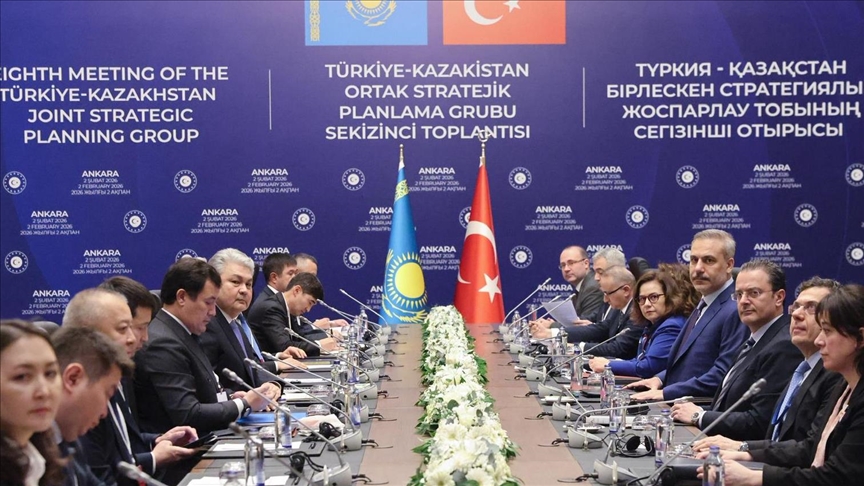 Турскиот и казахстанскиот шеф на дипломатијата претседаваа со 8. состанок на Заедничката група за стратегиско планирање