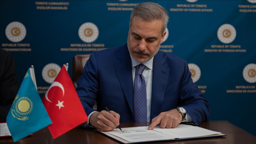انطلاق اجتماع مجموعة التخطيط الاستراتيجي بين تركيا وكازاخستان
