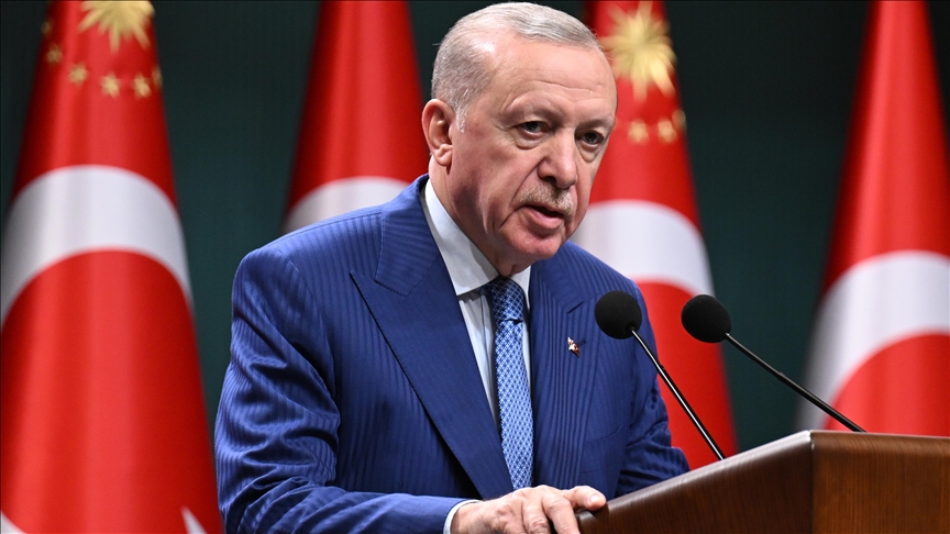 La Türkiye salue les mesures qui favorisent la paix et la stabilité en Syrie : le président Erdogan