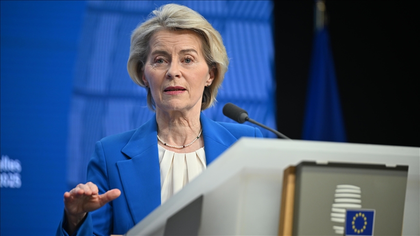 EU Commission chief reiterates bloc's 'unwavering support' ahead of Ukraine peace talks